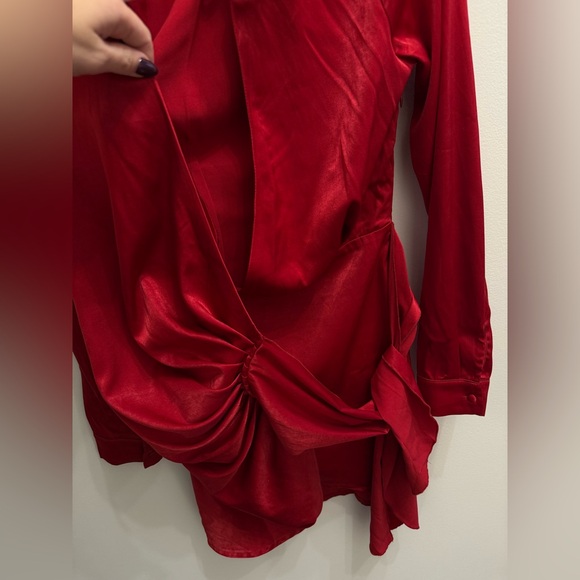 Mini Red Dress - SuperDown - Picture 4 of 8